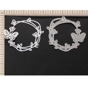 BUTTERFLY DESIGNED CIRCLE