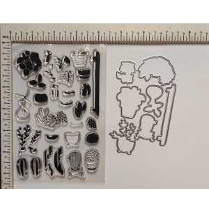CLEAR STAMPAND COORDINATE DIES