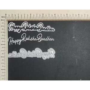 HAPPY RAKSHA BANDHAN WITH SHADOW DIE