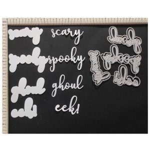 SCARY SPOOKY-HELLOWEEN WORDS