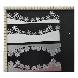 SNOWFLAKE BORDER SLIMLINE