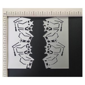 GRADUATION HAT BORDER