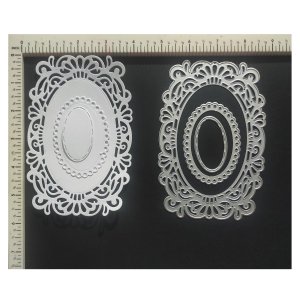 OVAL 3 PC DESIGNED FRAME