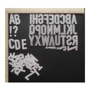 WOOD IMPRESSION ALPHABETS