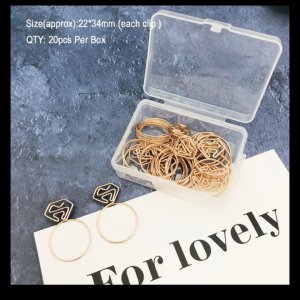 PAPER CLIP-RING ROSE GOLD