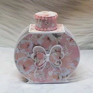PERFUME BOTTLE SHAPE SCRAPBOOK DIE SET