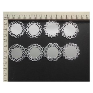 SET OF 4 SMALL DOILIES