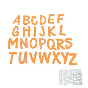 STICHED CAPITAL LETTER ALPHABETS
