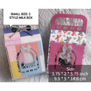 SMALL MILK BOX PATTERN