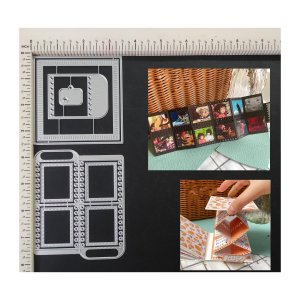 FILM REEL FOLD CARD MAKING SMALL