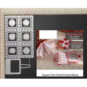 FILM REEL MINI FOLDED SCARBOOK MAKING