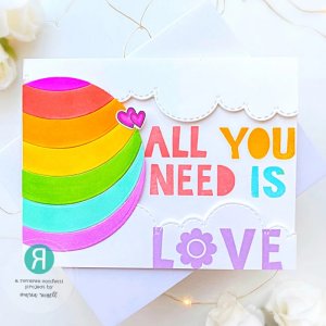 CIRCULAR RAINBOW FRAME