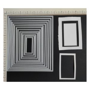 STITCH INSIDE AND OUTSIDE RECTANGLE