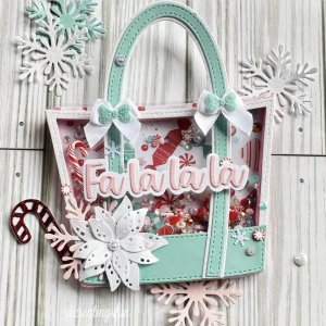 3D TOTE BAG WITH SHAKER DIE