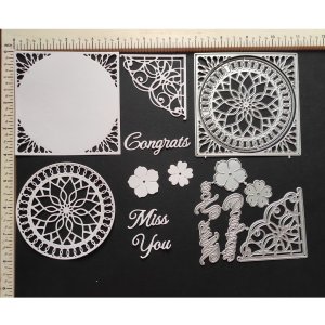 LACE EDGE DESIGNED FRAMES
