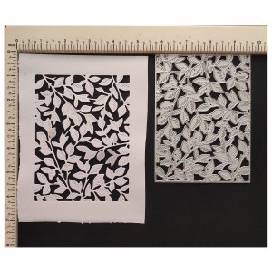 LEAF BACKGROUND FRAME