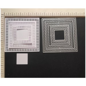 LACE EDGE SQUARE NESTED