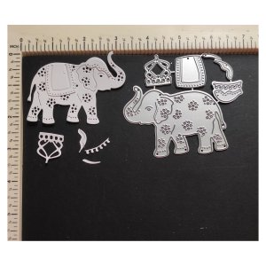 ELEGANT LOOK DECORATED ELEPHANT