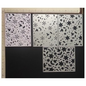 LAYERED FLORAL FRAMES