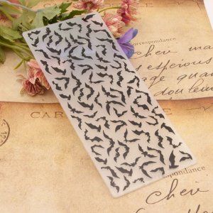 BATS -BACKGROUND EMBOSSING FOLDER