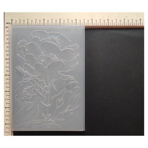 FLORAL EMBOSSING FOLDER