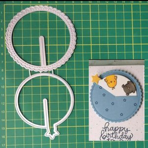 MAGICAL CIRCLE WINDOW CARD