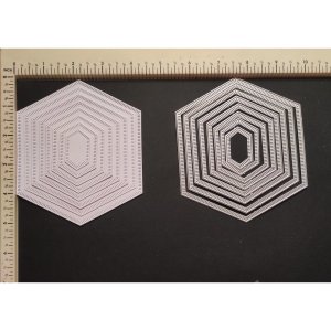 DASH EDGE LONG HEXAGON NESTED