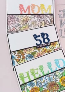 ROSE ALPHABETS AND NUMBERS