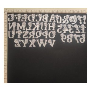 ROSE ALPHABETS AND NUMBERS