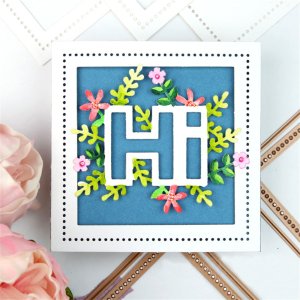 DOT HOLE EDGE SQUARE NESTED