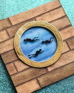 WOOD IMPRESSION BRICK