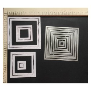 DOT HOLE EDGE SQUARE NESTED
