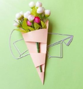 FLOWER BOUQUET HOLDER