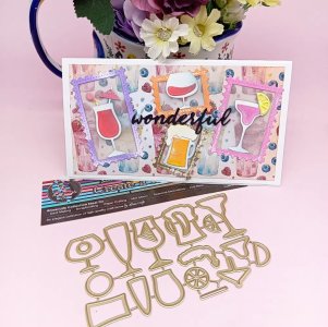 SMALL DIFFERENT TYPE GLASSES AND DECORATIONS