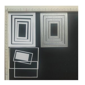 RECTANGLE WOODEN IMPRINT SHADOW FRAME