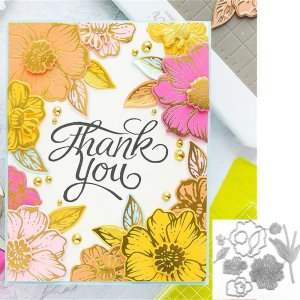 FLORAL HOT FOIL DIE