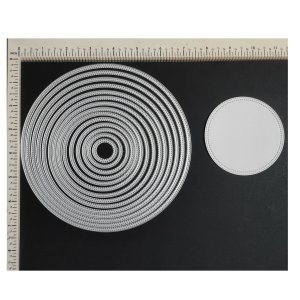 DOUBLE STITCH CIRCLE NESTED