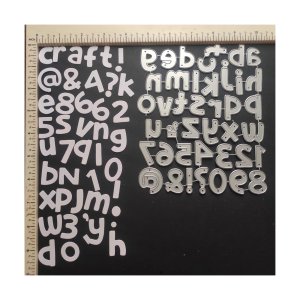 BOLD ALPHABET AND NUMBERS