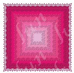 SQUARE EDGE DESIGN FRAME NESTED