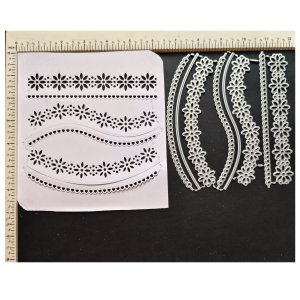 LACE BORDERS SET 4