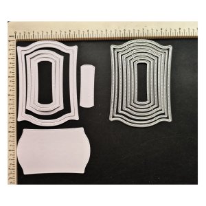 STITCHED IRREGULAR FRAME