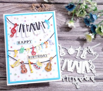 MUSICAL INSTRUMENT BANNER