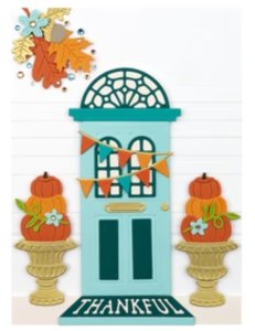 PUMPKIN TOPIARY ETCHED DIE