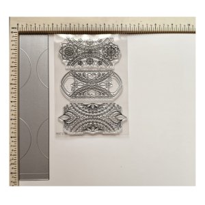 TRISKELE PAPER GLOBES- DIE WITH STAMP