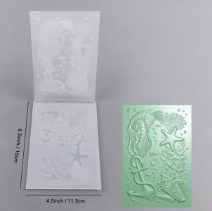 BACKGROUND EMBOSSING FOLDER