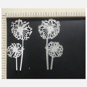 2 PC BLOOMING FLOWERS