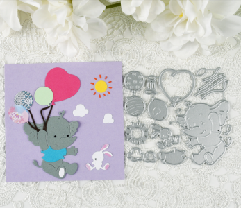 ELEPHANT WITH BALLOON