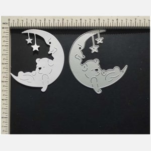 BEAR WITH MOON