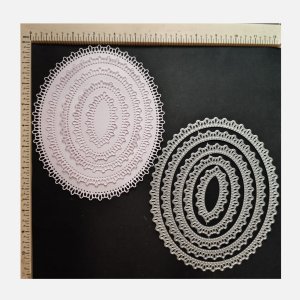 EDGE DESIGNED OVAL NESTED