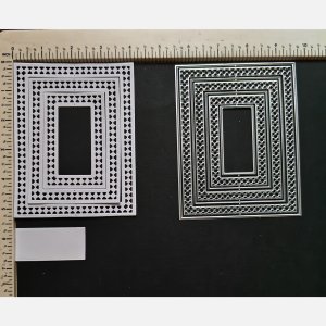 LACE EDGE RECTANGLE NESTED